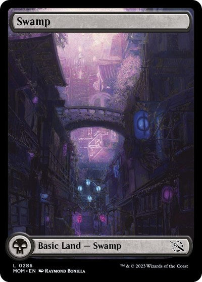Swamp (0286) (March of the Machine) Light Play Foil