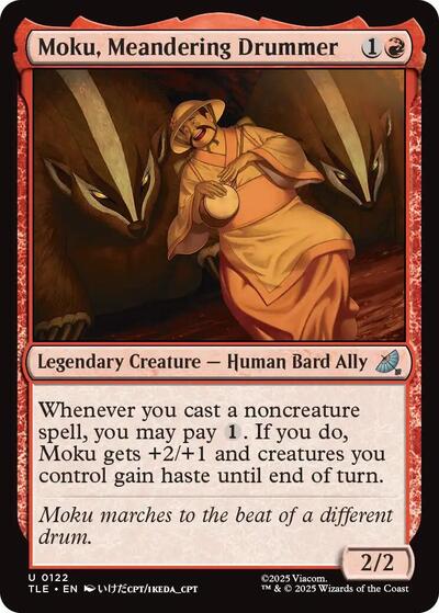 Moku, Meandering Drummer (Avatar: The Last Airbender: Eternal-Legal) Near Mint