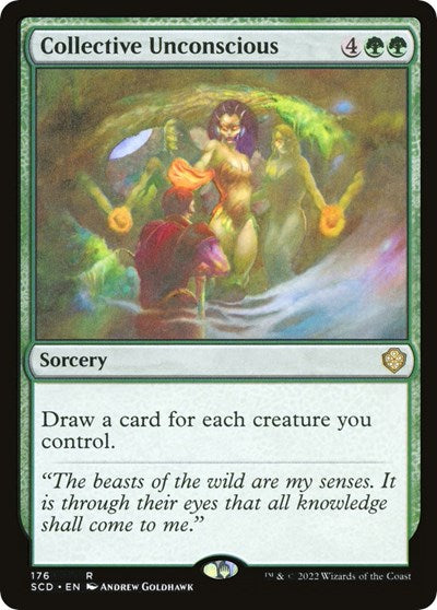 Collective Unconscious (Commander 2022 Starter Decks) Light Play