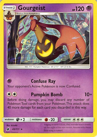 Gourgeist (SM - Crimson Invasion) Near Mint Reverse Holofoil