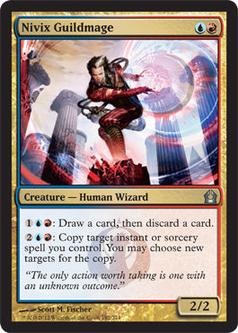 Nivix Guildmage (Return to Ravnica) Light Play Foil
