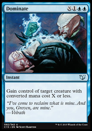 Dominate (Commander 2015) Light Play