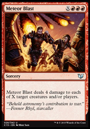 Meteor Blast (Commander 2015) Light Play