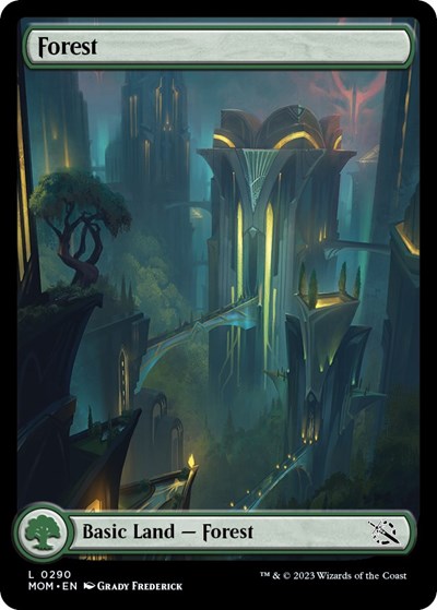 Forest (0290) (March of the Machine) Light Play Foil