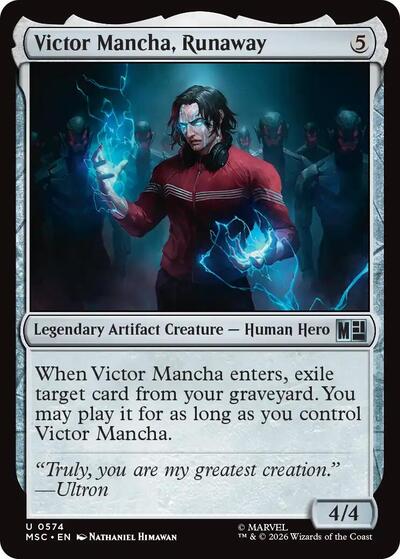 Victor Mancha, Runaway (Commander: Marvel Super Heroes) Near Mint