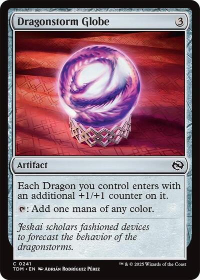 Dragonstorm Globe (Tarkir: Dragonstorm) Near Mint Foil