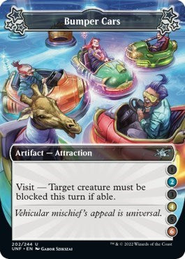 Bumper Cars (2-4-6) (Unfinity) Light Play