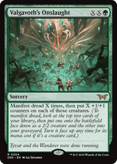 Valgavoth's Onslaught (Duskmourn: House of Horror) Near Mint Foil