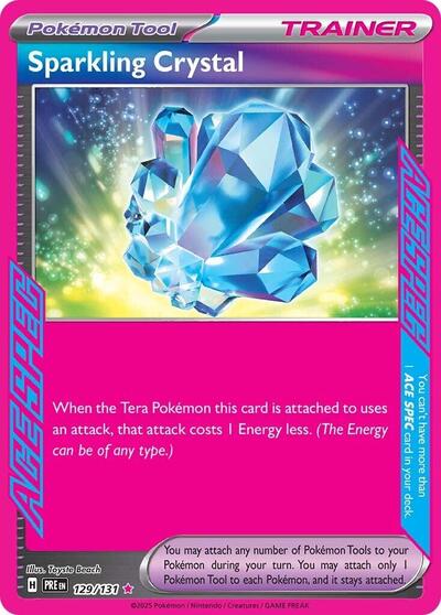 Sparkling Crystal (SV: Prismatic Evolutions) Near Mint Holofoil