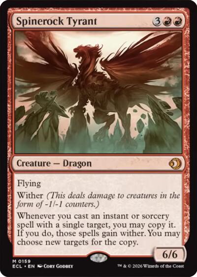 Spinerock Tyrant (Lorwyn Eclipsed) Near Mint