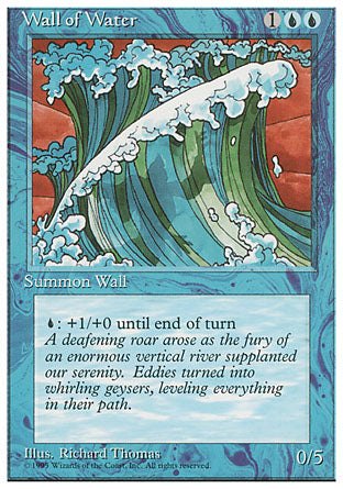 Wall of Water (4th Edition) Light Play