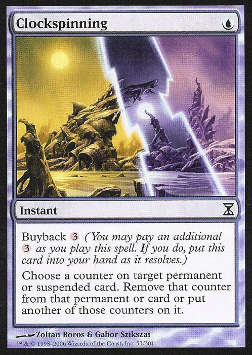 Clockspinning (Time Spiral) Light Play