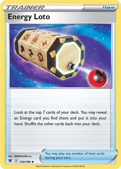 Energy Loto (SWSH10: Astral Radiance) Near Mint