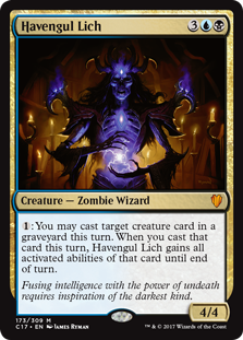 Havengul Lich (Commander 2017) Light Play