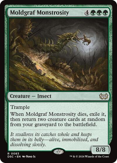 Moldgraf Monstrosity (Commander: Duskmourn: House of Horror) Near Mint
