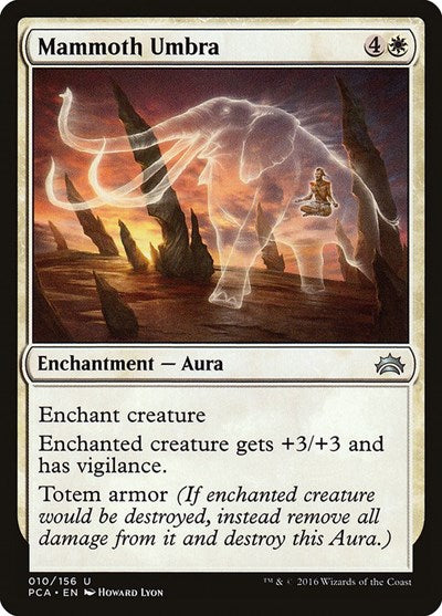 Mammoth Umbra (Planechase Anthology) Light Play