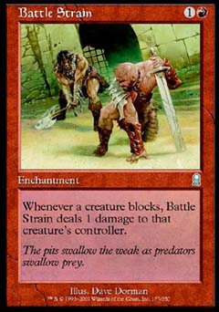 Battle Strain (Odyssey) Light Play