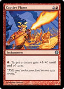 Captive Flame (Duel Decks: Knights vs Dragons) Light Play