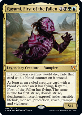 Rayami, First of the Fallen (Commander 2019) Light Play Foil