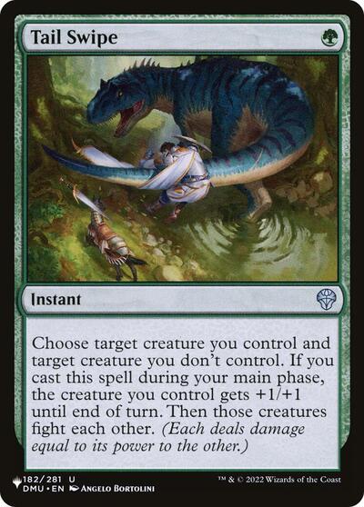 Tail Swipe (The List) Near Mint