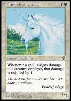 Benevolent Unicorn (Mirage) Light Play
