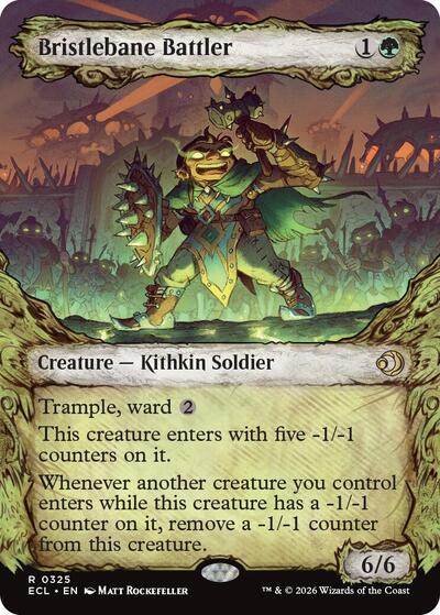 Bristlebane Battler (Showcase) (Lorwyn Eclipsed) Near Mint