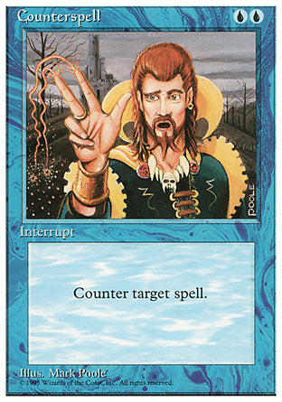 Counterspell (4th Edition) Light Play
