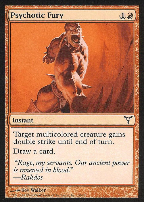 Psychotic Fury (Dissension) Light Play