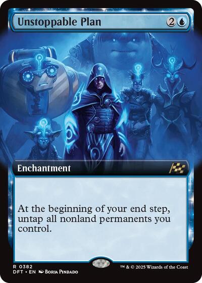 Unstoppable Plan (Extended Art) (Aetherdrift) Near Mint