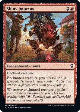 Shiny Impetus (Commander Legends: Battle for Baldur's Gate) Light Play Foil