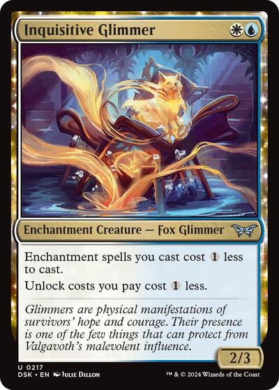 Inquisitive Glimmer (Duskmourn: House of Horror) Near Mint