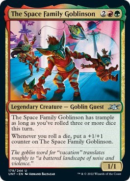 The Space Family Goblinson (Unfinity) Light Play Foil