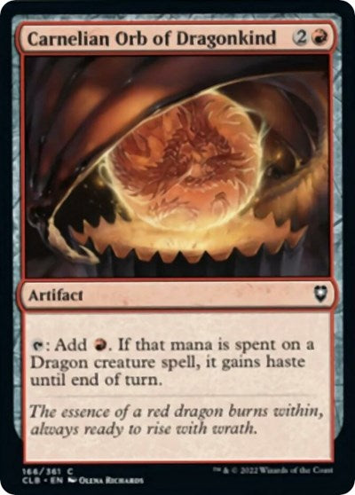Carnelian Orb of Dragonkind (Commander Legends: Battle for Baldur's Gate) Light Play