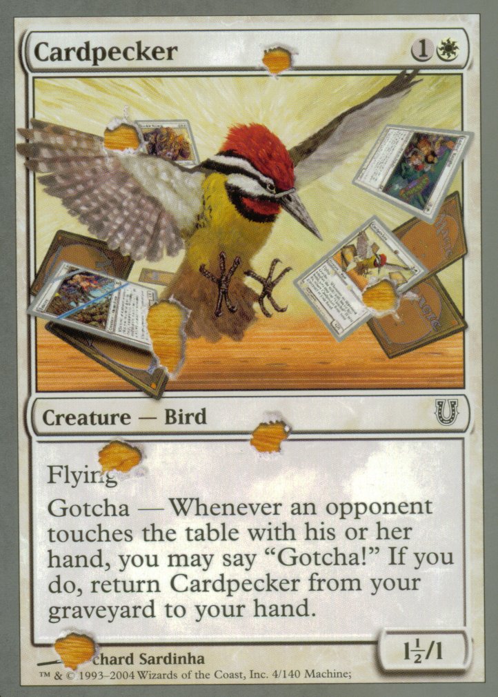 Cardpecker (Unhinged) Light Play