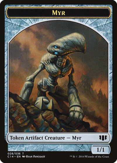 Myr / Pentavite Double-sided Token (Commander 2014) Light Play