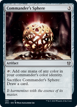 Commander's Sphere (Commander 2020 Zendikar Rising) Light Play