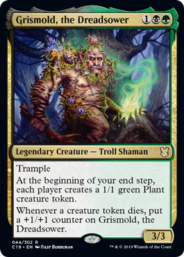 Grismold, the Dreadsower (Commander 2019) Light Play
