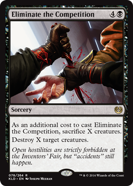Eliminate the Competition (Kaladesh) Light Play Foil