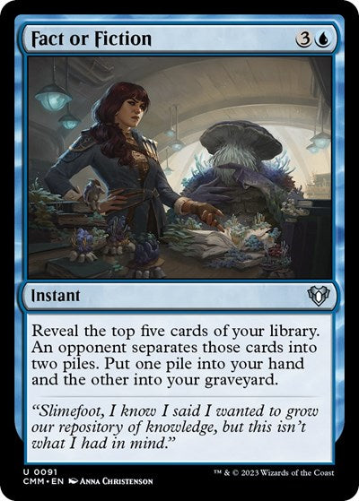 Fact or Fiction (Commander Masters) Near Mint