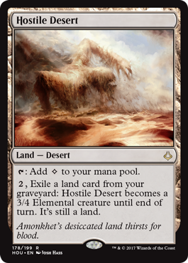 Hostile Desert (Hour of Devastation) Light Play