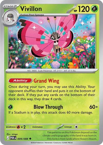Vivillon (ME03: Perfect Order) Near Mint