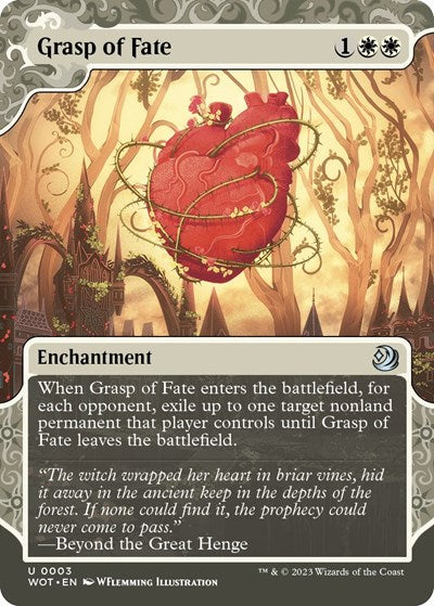 Grasp of Fate (Wilds of Eldraine: Enchanting Tales) Light Play Foil