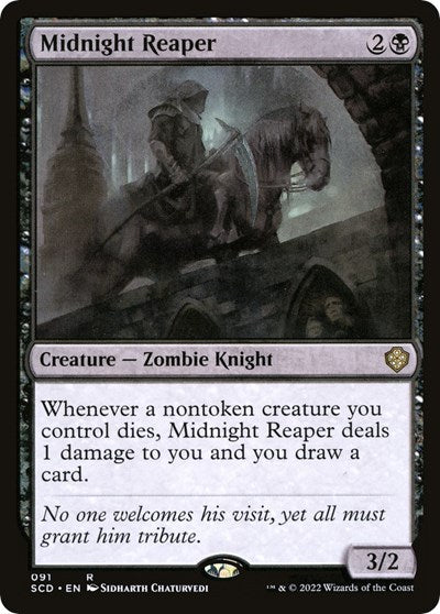 Midnight Reaper (Commander 2022 Starter Decks) Light Play