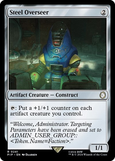Steel Overseer (Universes Beyond: Fallout) Light Play
