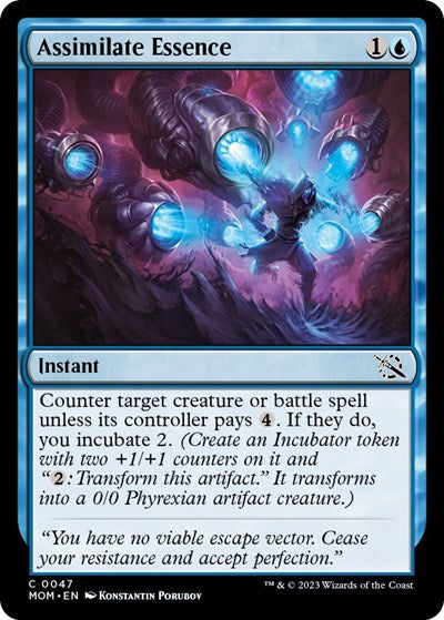 Assimilate Essence (March of the Machine) Light Play Foil