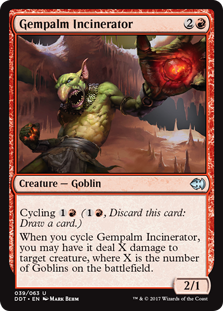 Gempalm Incinerator (Duel Decks: Merfolk vs Goblins) Near Mint