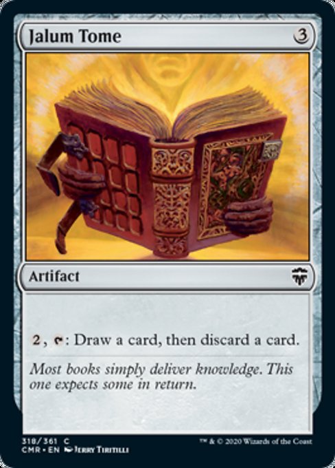 Jalum Tome (Commander Legends) Light Play Foil