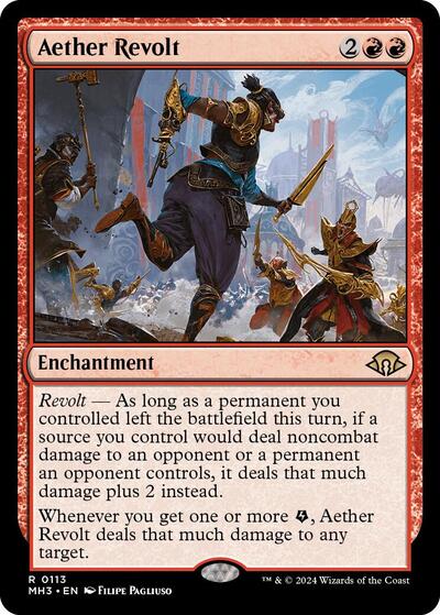 Aether Revolt (Modern Horizons 3) Light Play