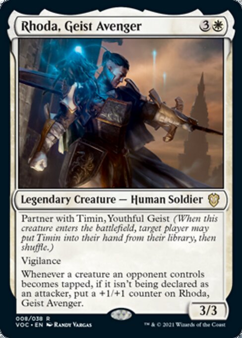 Rhoda, Geist Avenger (Commander 2021 Crimson Vow) Light Play