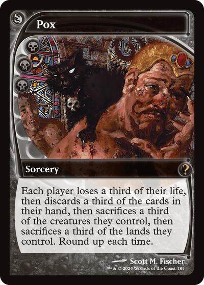 Pox (Future Sight) (Mystery Booster 2) Near Mint